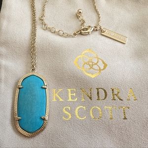 Kendra Scott Turquoise Pendant Necklace